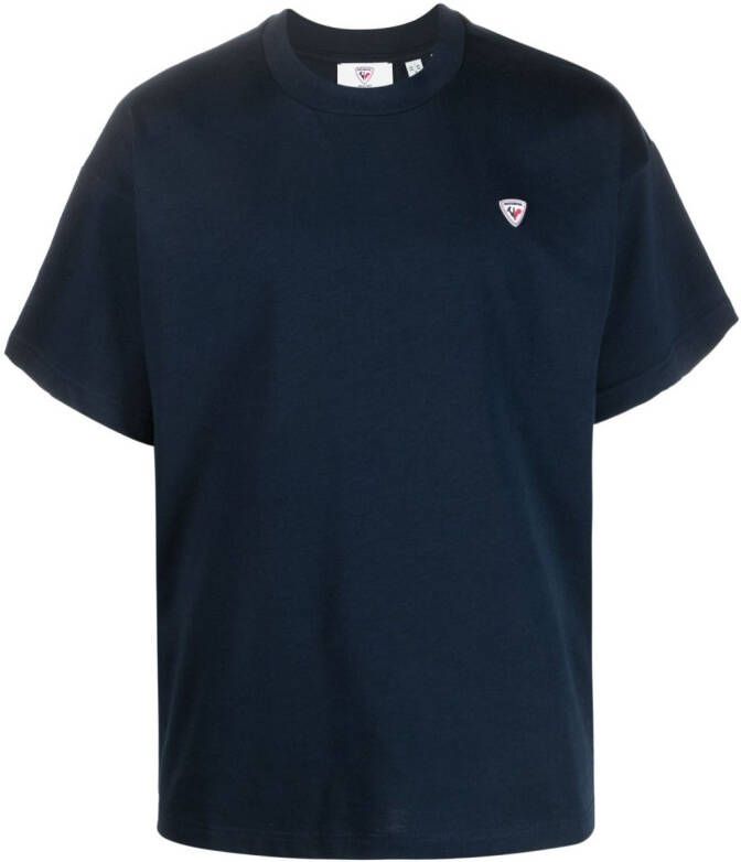 Rossignol T-shirt met logopatch Blauw