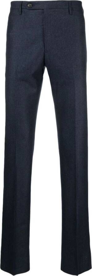 Rota Geruite pantalon Blauw