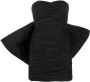 ROTATE BIRGER CHRISTENSEN Mini-jurk met strikdetail Zwart - Thumbnail 1