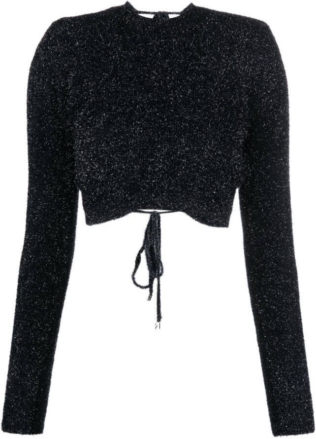 ROTATE BIRGER CHRISTENSEN Cropped top Blauw