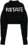 ROTATE BIRGER CHRISTENSEN Trui met pofmouwen Zwart - Thumbnail 1