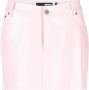 ROTATE BIRGER CHRISTENSEN Mini-rok met reliëf Roze - Thumbnail 1
