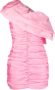ROTATE BIRGER CHRISTENSEN Asymmetrische mini-jurk Roze - Thumbnail 1