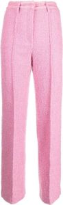 ROTATE Pantalon met gevlochten detail Roze