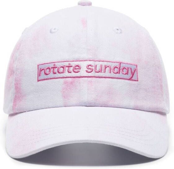 ROTATE Pet met geborduurd logo Roze