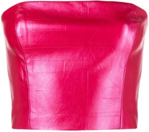 ROTATE Strapless top Roze