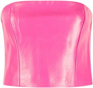 ROTATE Strapless top Roze
