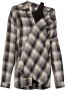 RTA Asymmetrische blouse Grijs - Thumbnail 1