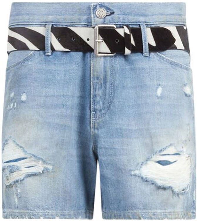 RTA Denim shorts Blauw