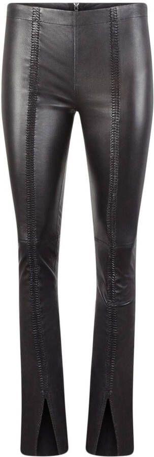RTA Leren broek Zwart