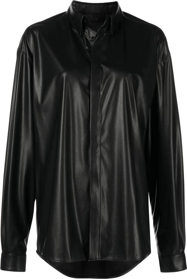 RTA Oversized blouse Zwart