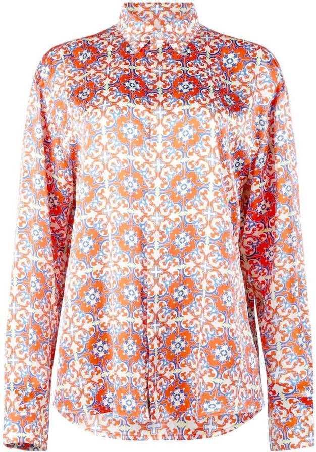 RTA Blouse met lange mouwen Rood