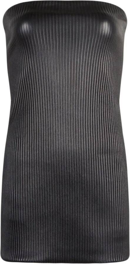 RTA Strapless mini-jurk Zwart
