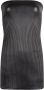 RTA Strapless mini-jurk Zwart - Thumbnail 1
