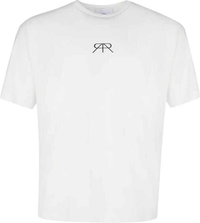 RTA T-shirt met logoprint Wit