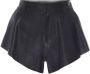 RTA Leren shorts Zwart - Thumbnail 1