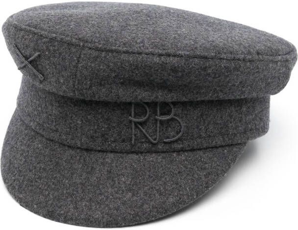 Ruslan Baginskiy Bakerboy pet met geborduurd logo Grijs
