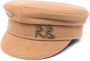Ruslan Baginskiy Baret met logo applicatie Beige - Thumbnail 1