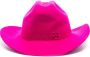 Ruslan Baginskiy Cowboy hoed met geborduurd logo Roze - Thumbnail 1