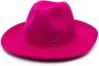Ruslan Baginskiy Fedora hoed met geborduurd logo Roze - Thumbnail 1
