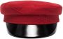 Ruslan Baginskiy Red wool baker boy cap Rood - Thumbnail 1