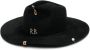 Ruslan Baginskiy Wollen fedora hoed Zwart - Thumbnail 1