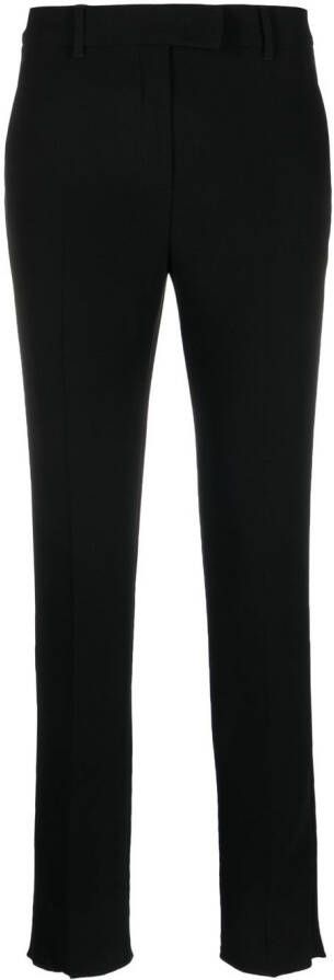 'S Max Mara Slim-fit broek Zwart