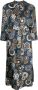'S Max Mara Midi-jurk met print Zwart - Thumbnail 1