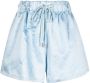 SA SU PHI High-waist shorts Blauw - Thumbnail 1