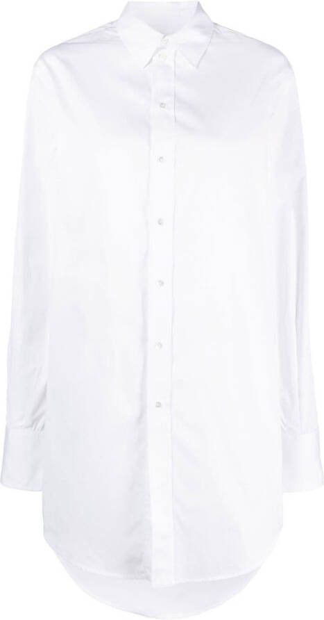 SA SU PHI Lange blouse Wit