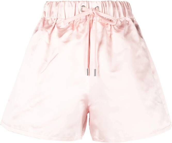 SA SU PHI Zijden shorts Roze