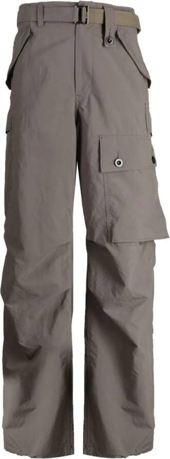 Sacai Cargo broek Groen