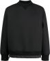 Sacai Sweater met ronde hals Zwart - Thumbnail 1