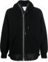 Sacai Hoodie van katoenmix Zwart - Thumbnail 1