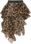 Sacai Rok met luipaardprint Bruin - Thumbnail 1