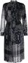 Sacai Midi-jurk met paisley-print Blauw - Thumbnail 1