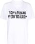 Sacai T-shirt met tekst Wit - Thumbnail 1