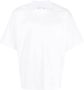 Sacai T-shirt met geborduurd logo Wit - Thumbnail 1