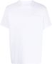 Sacai T-shirt met rits aan de zijkant Wit - Thumbnail 1