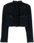 Sacai Tweed jack Zwart - Thumbnail 1