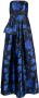 Sachin & Babi Strapless jurk Blauw - Thumbnail 1