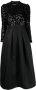 Sachin & Babi Midi-jurk met pailletten Zwart - Thumbnail 1