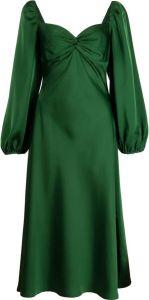 Sachin & Babi Midi-jurk met empire taille Groen