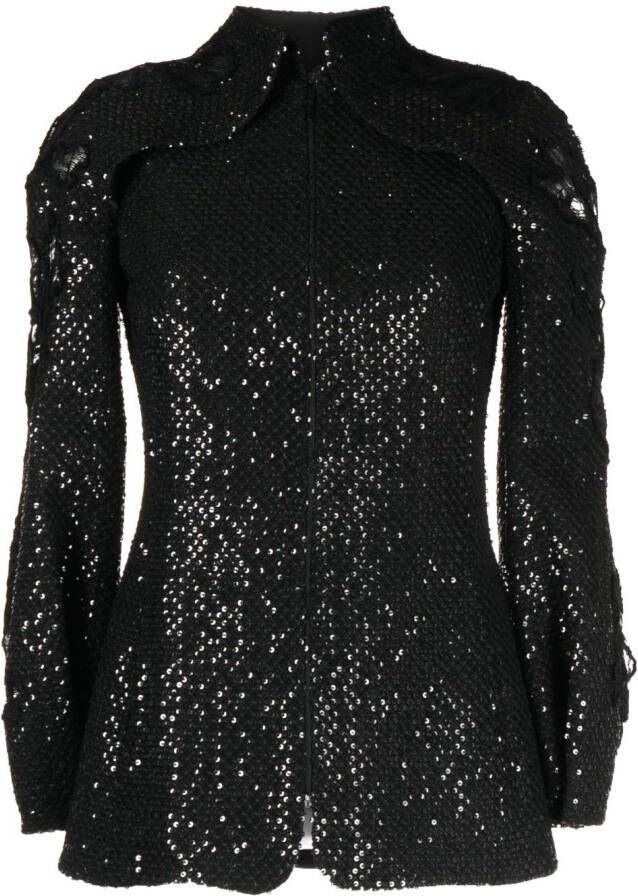 Saiid Kobeisy Jack met pailletten Zwart
