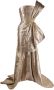 Saiid Kobeisy Mini-jurk met metallic-effect Goud - Thumbnail 1