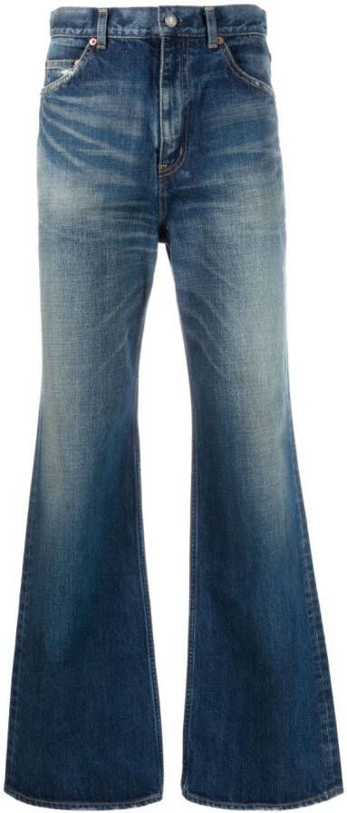 Saint Laurent Bootcut jeans Blauw