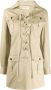 Saint Laurent Blousejurk met veter detail Beige - Thumbnail 1