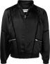 Saint Laurent Bomberjack met rits Zwart - Thumbnail 1