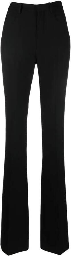 Saint Laurent Bootcut broek Zwart