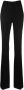 Saint Laurent Bootcut broek Zwart - Thumbnail 1